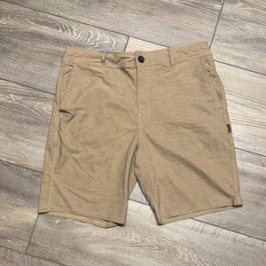 O’Neill Hybrid Men's Casual Tan Shorts - Lightweight Everyday Short